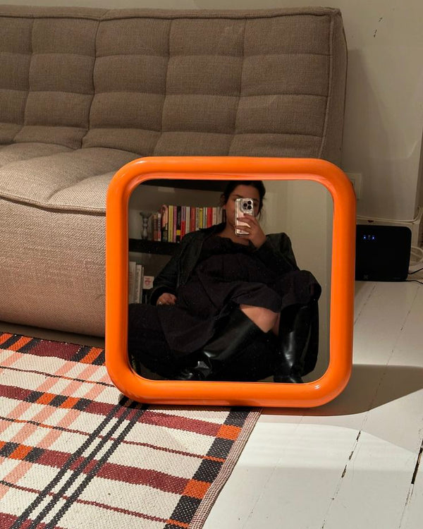 1. Orbit Square Mirror (Orange) (Pre Order)