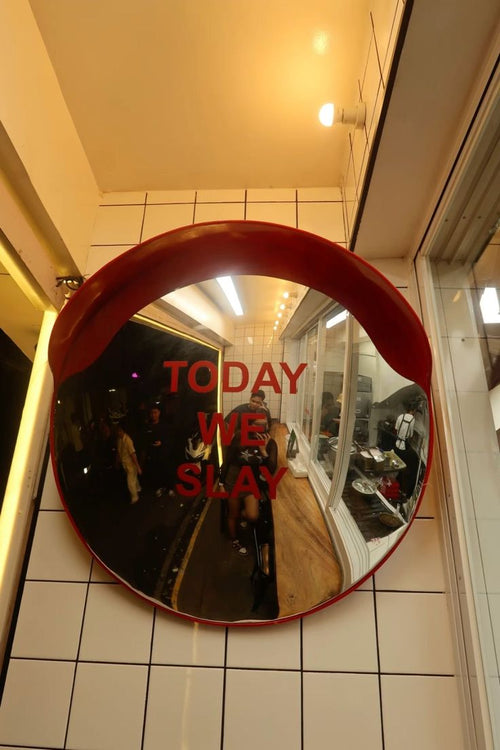 "DESIRE LOOKS GOOD ON YOU" Aesthetic Outdoor Mirror (Pre Order)